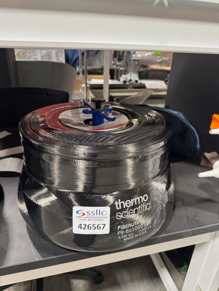 Image of Unused Thermo Fiberlite F9-6x1000 LEX Fixed Angle Rotor